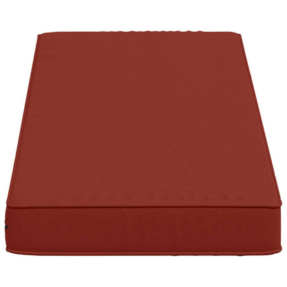 vidaXL 2-Piece Bench Cushions VUGHT 2 pcs 100% Polyester Red