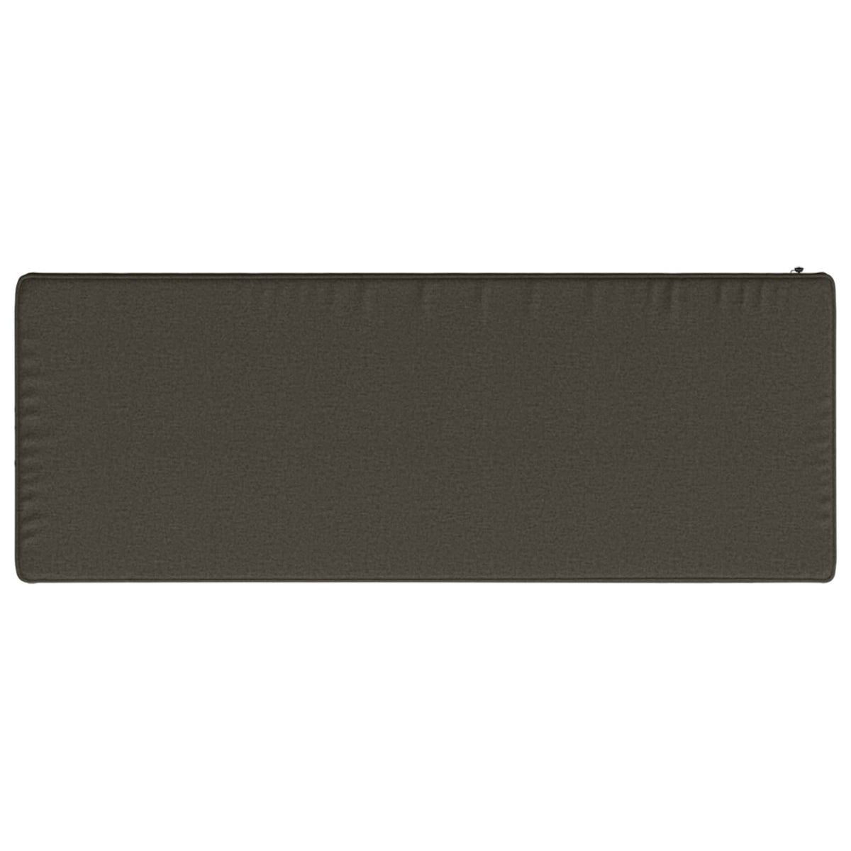 vidaXL 1-Piece Bench Cushion VUGHT 100% Polyester Anthracite