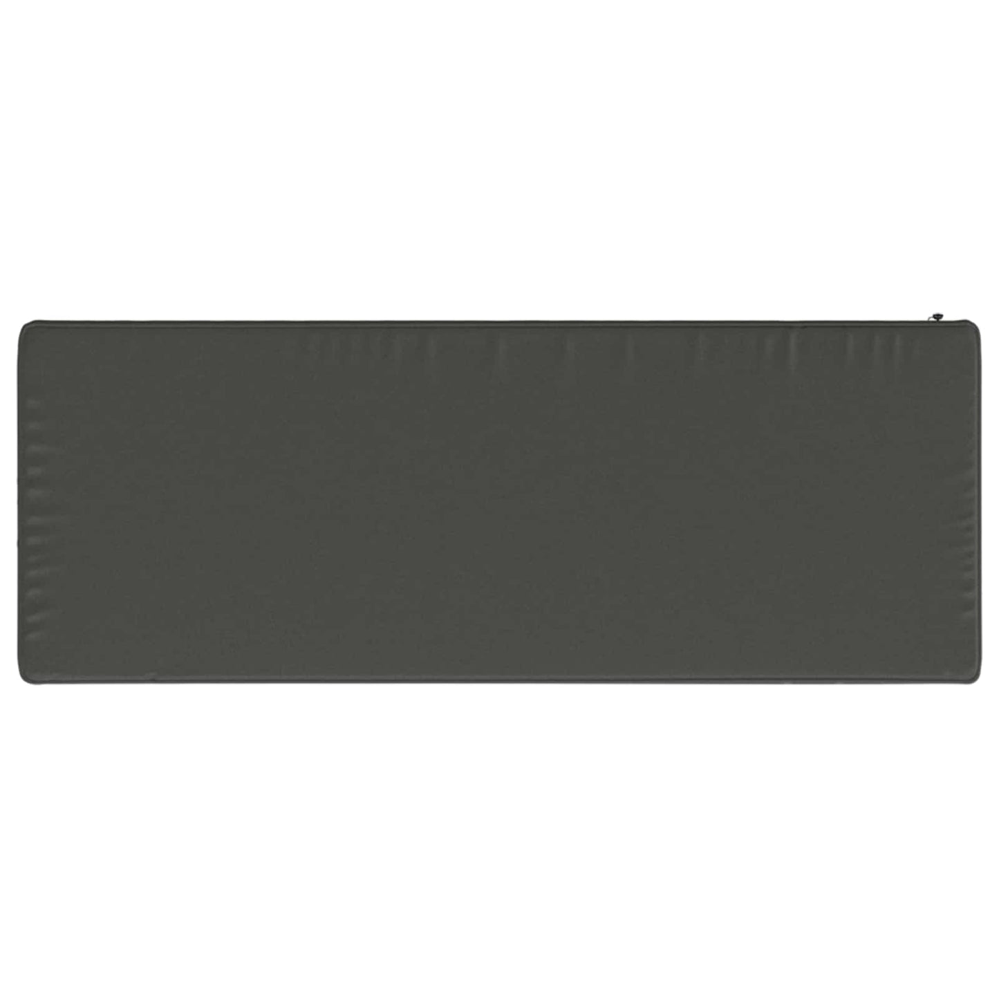 vidaXL 2-Piece Bench Cushions VUGHT 2 pcs 100% Polyester Anthracite