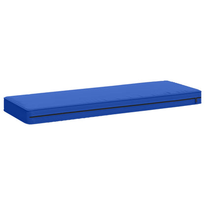 vidaXL 1-Piece Bench Cushion VUGHT 100% Polyester Royal Blue