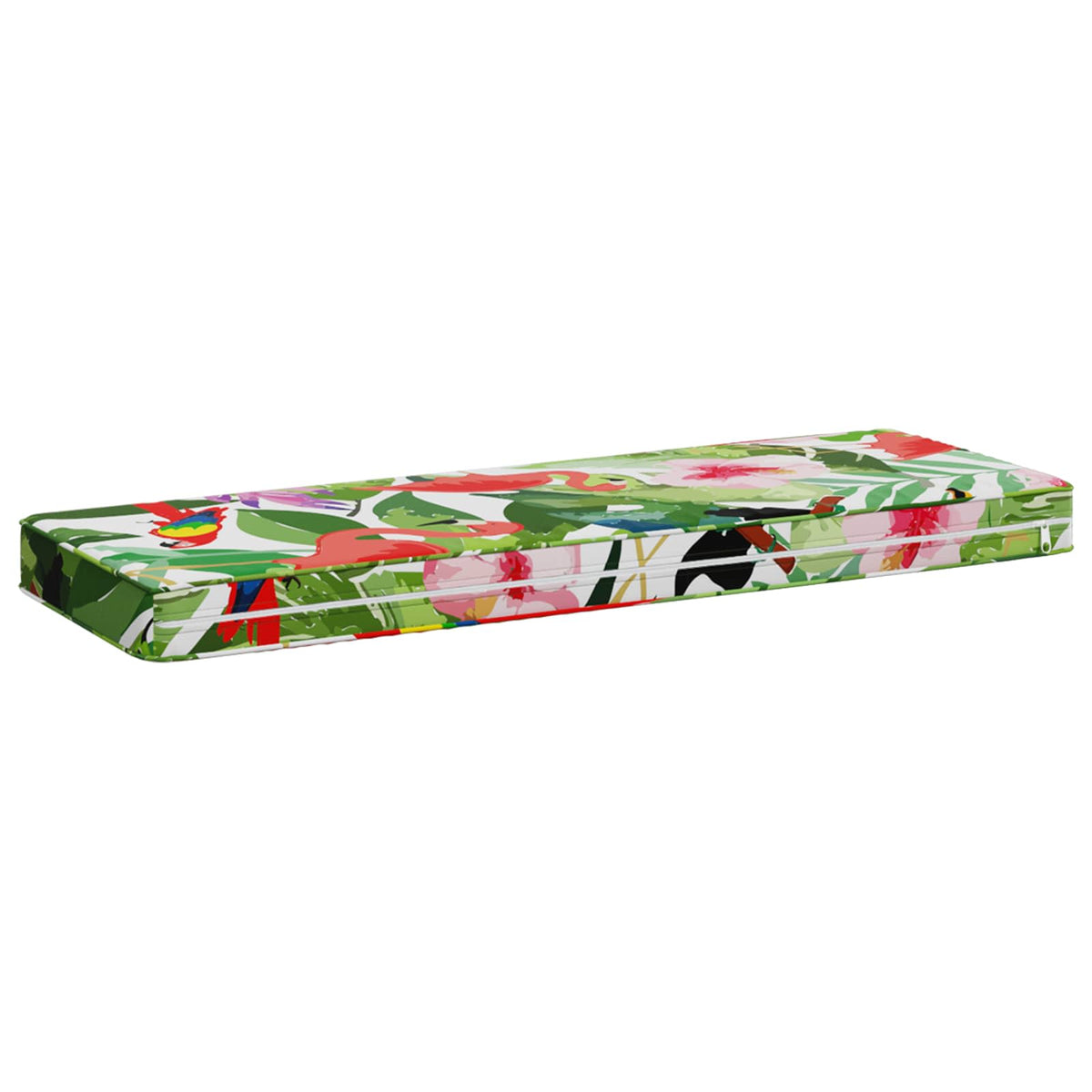 vidaXL 1-Piece Bench Cushion VUGHT 100% Polyester Multicolour