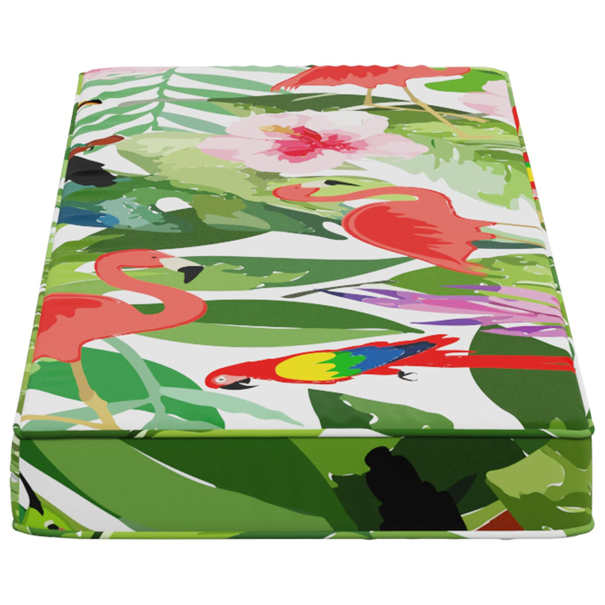 vidaXL 1-Piece Bench Cushion VUGHT 100% Polyester Multicolour