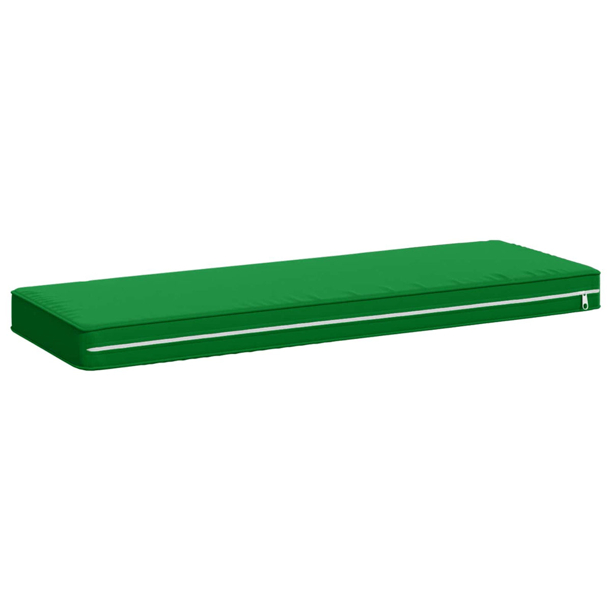 vidaXL 1-Piece Bench Cushion VUGHT 100% Polyester Green 60 x 30 x 5 cm