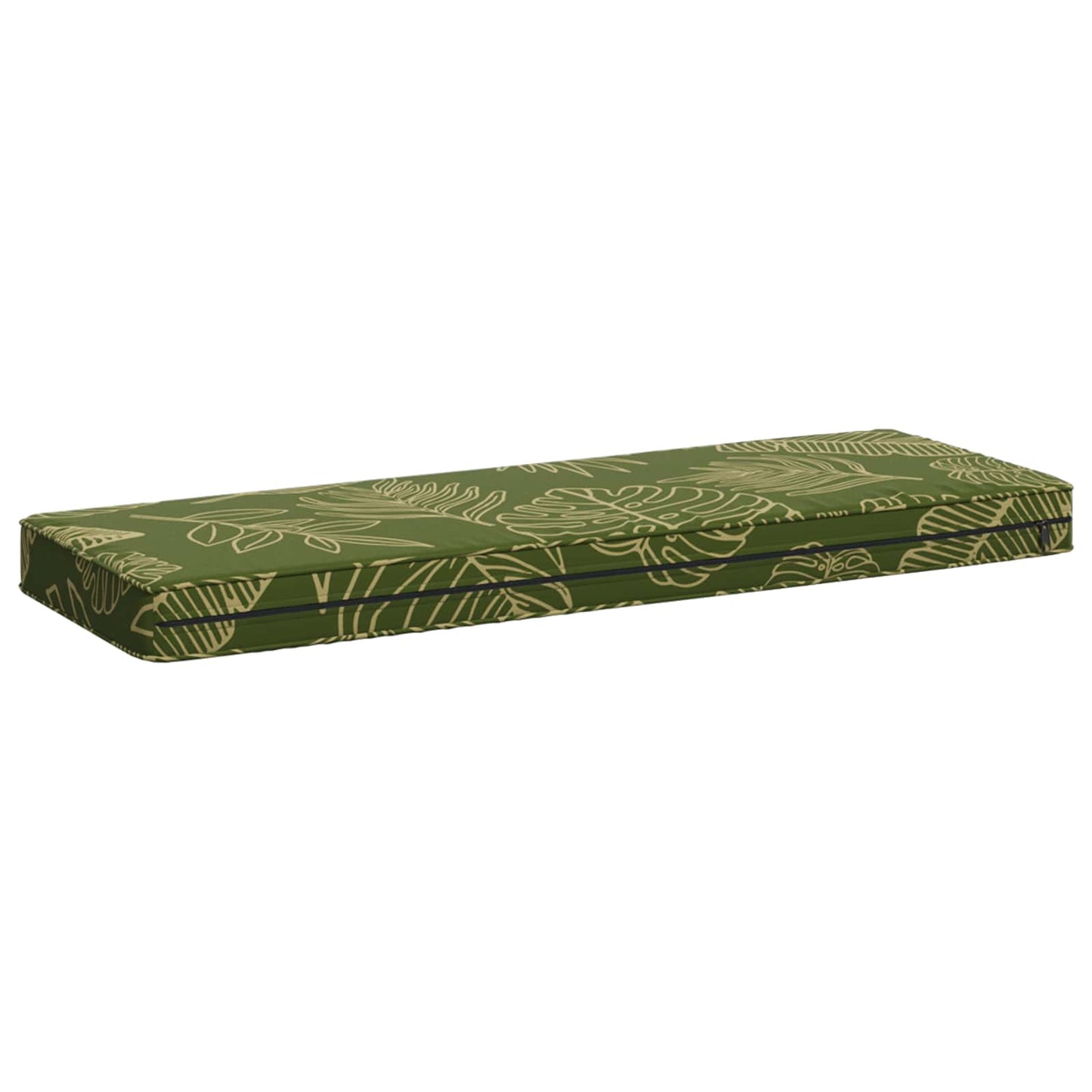 vidaXL 2-Piece Bench Cushions VUGHT 2 pcs 100% Polyester Leaf Design