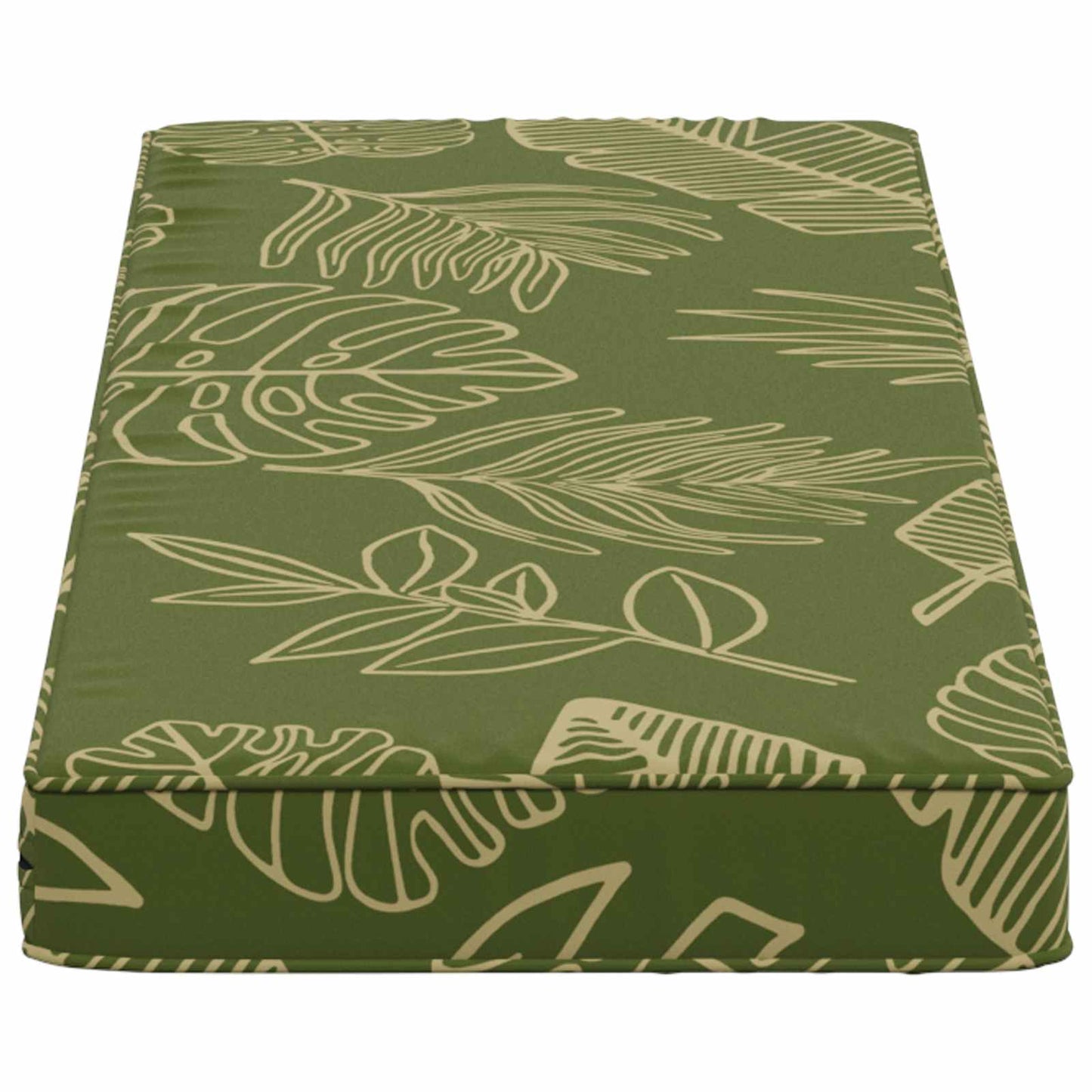 vidaXL 2-Piece Bench Cushions VUGHT 2 pcs 100% Polyester Leaf Design