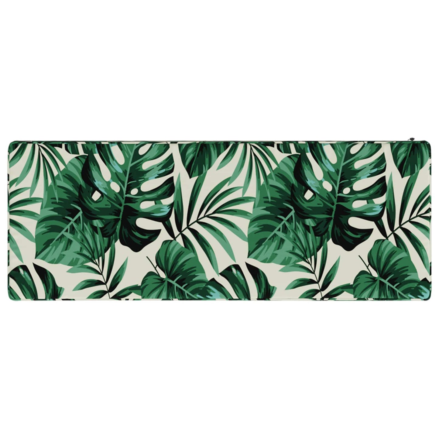 vidaXL 2-Piece Bench Cushions VUGHT 2 pcs 100% Polyester Leaf Pattern