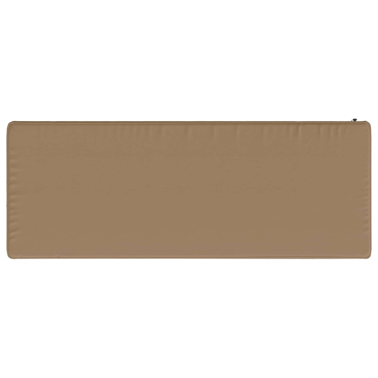 vidaXL 1-Piece Bench Cushion VUGHT 100% Polyester Taupe 60 x 30 x 5 cm