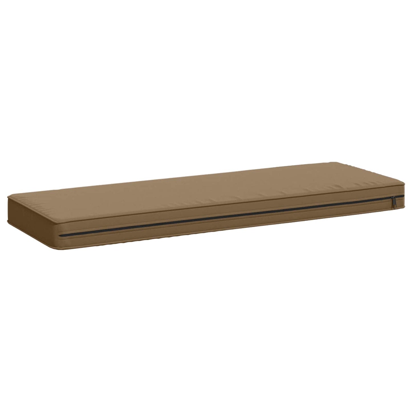vidaXL 2-Piece Bench Cushions VUGHT 2 pcs 100% Polyester Taupe