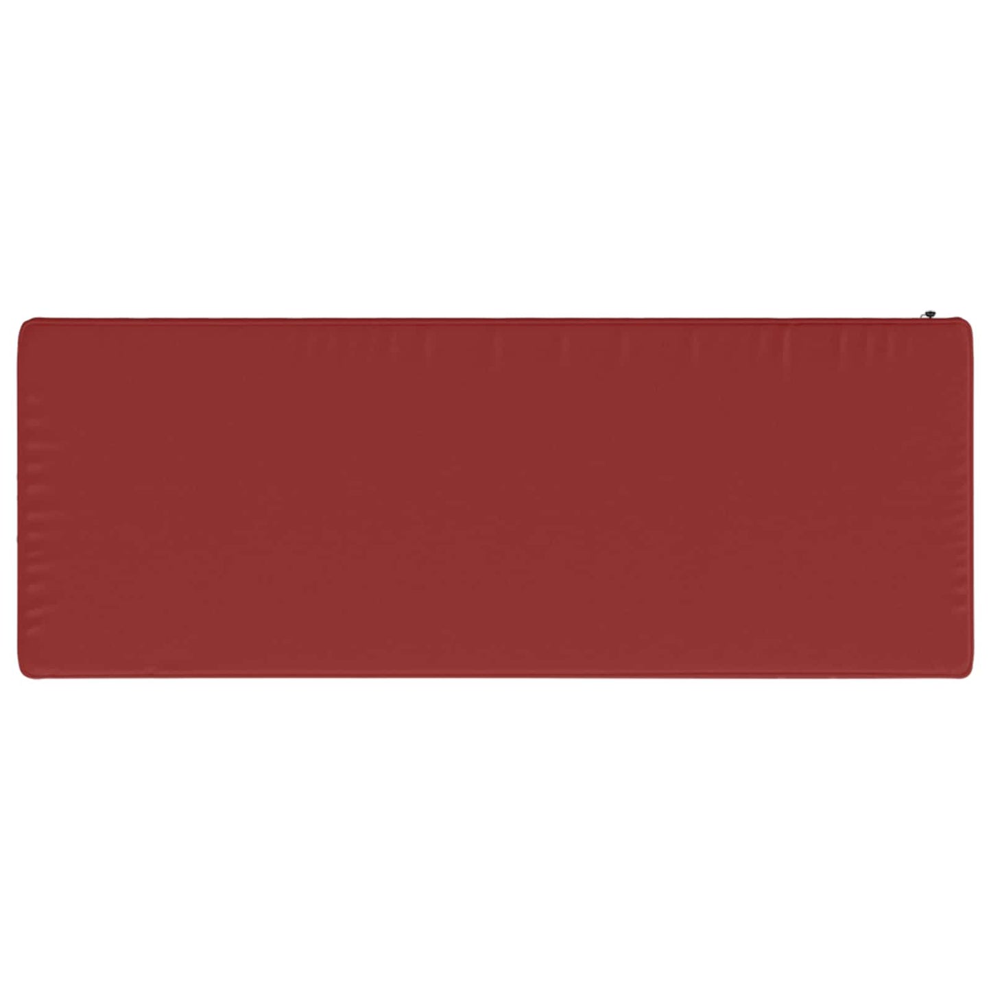 vidaXL 1-Piece Bench Cushion VUGHT 100% Polyester Wine Red