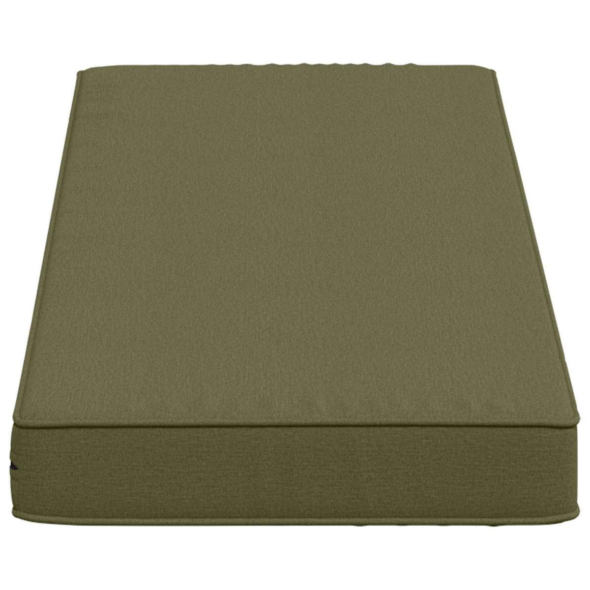vidaXL 1-Piece Bench Cushion VUGHT 100% Polyester Olive Green