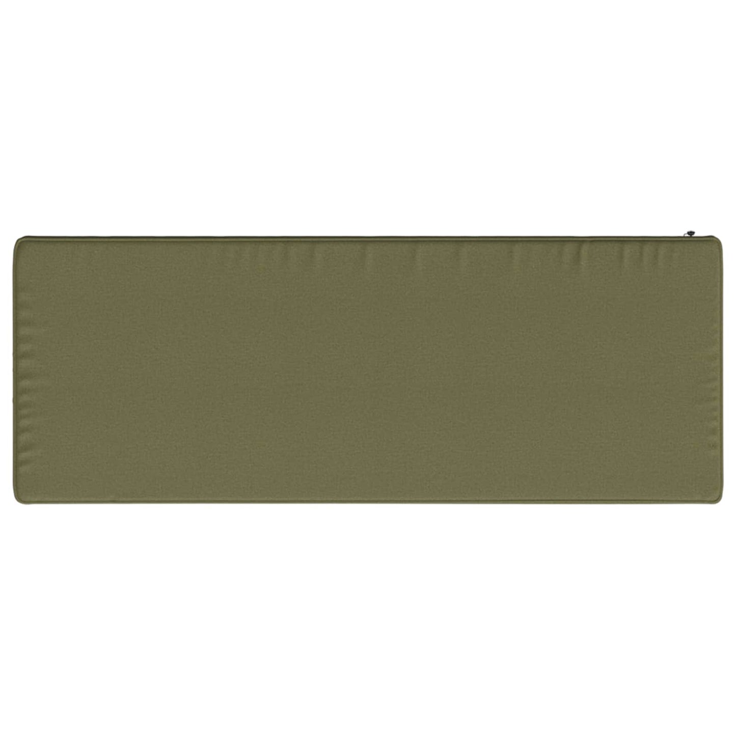 vidaXL 1-Piece Bench Cushion VUGHT 100% Polyester Olive Green