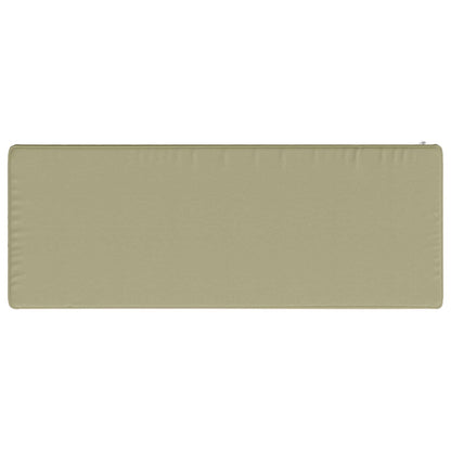 vidaXL 1-Piece Bench Cushion VUGHT 100% Polyester Light Green