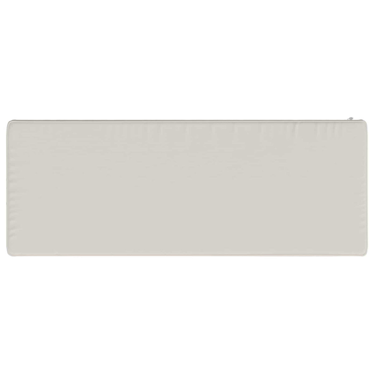 vidaXL 2-Piece Bench Cushions VUGHT 2 pcs 100% Polyester White
