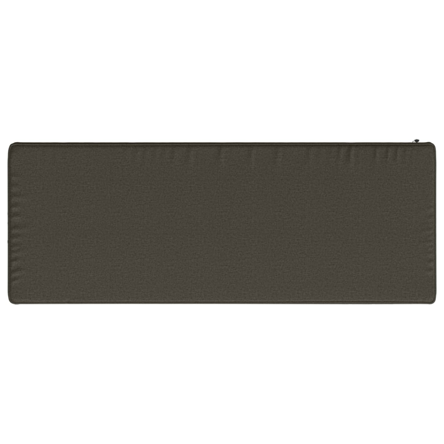 vidaXL 2-Piece Bench Cushions VUGHT 2 pcs 100% Polyester Anthracite