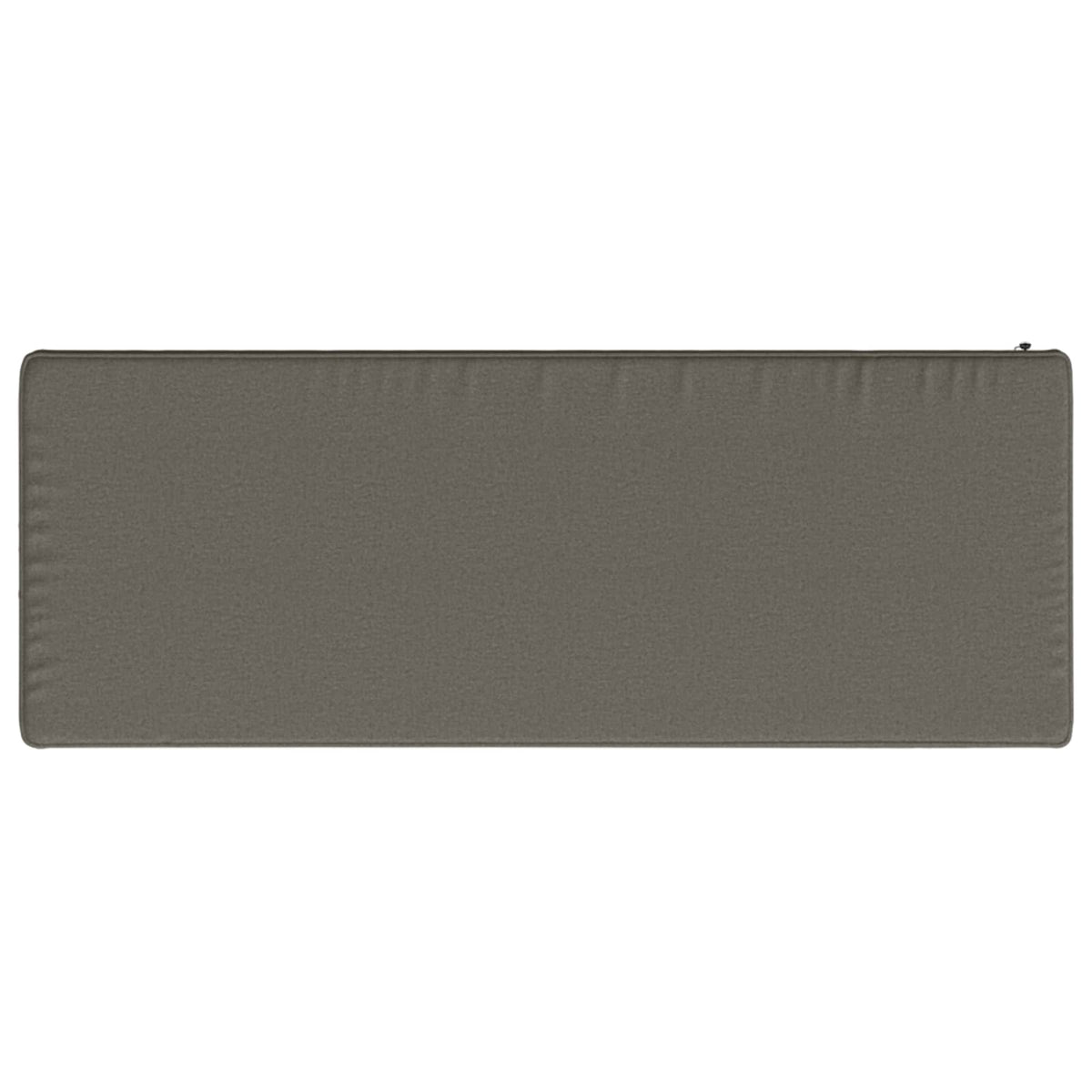 vidaXL 2-Piece Bench Cushions VUGHT 2 pcs 100% Polyester Grey