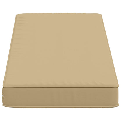 vidaXL 1-Piece Bench Cushion VUGHT 100% Polyester Beige 80 x 30 x 5 cm