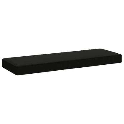 vidaXL 2-Piece Bench Cushions VUGHT 2 pcs 100% Polyester Black