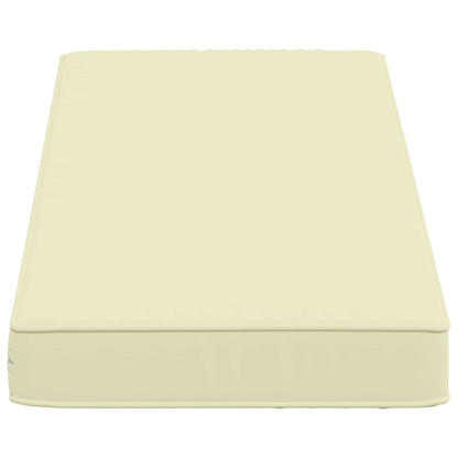 vidaXL 2-Piece Bench Cushions VUGHT 2 pcs 100% Polyester Cream