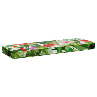 vidaXL 1-Piece Bench Cushion VUGHT 100% Polyester Multicolour