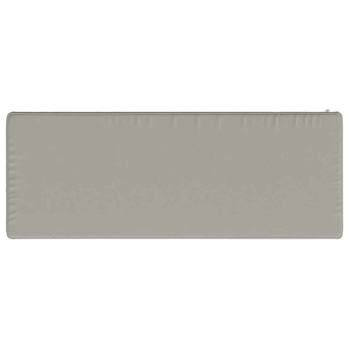vidaXL 1-Piece Bench Cushion VUGHT 100% Polyester Grey 80 x 30 x 5 cm