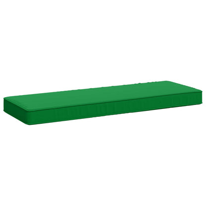 vidaXL 2-Piece Bench Cushions VUGHT 2 pcs 100% Polyester Green