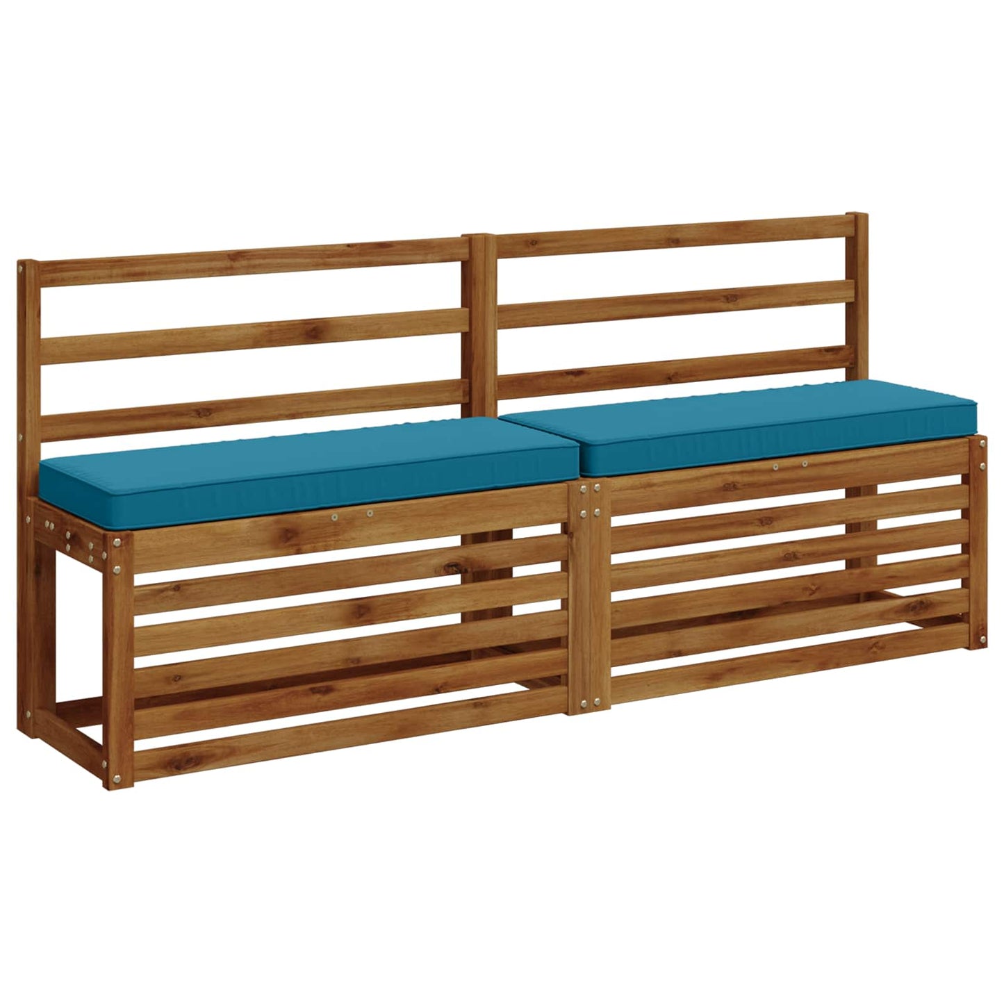 vidaXL 1-Piece Bench Cushion VUGHT 100% Polyester Light Blue