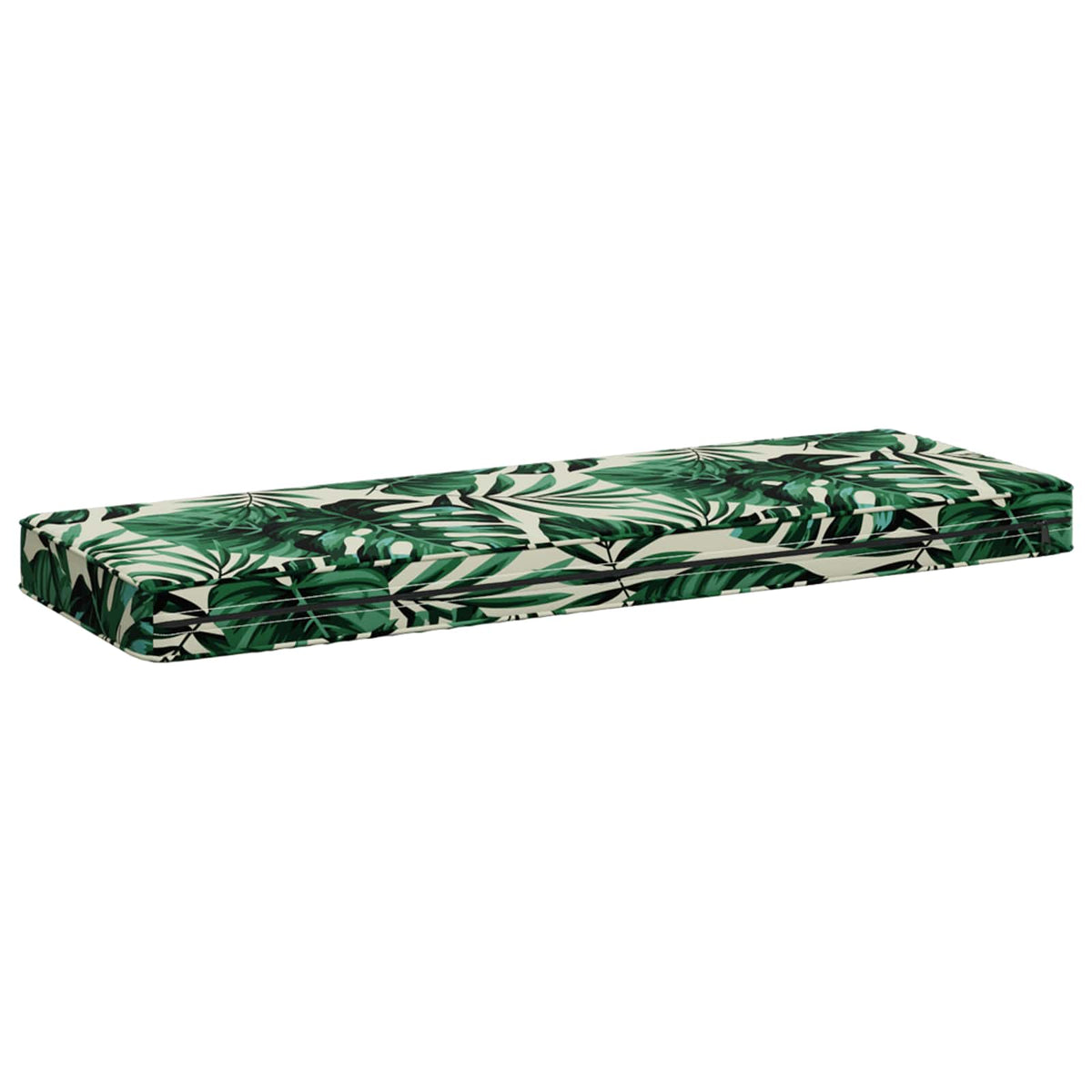 vidaXL 2-Piece Bench Cushions VUGHT 2 pcs 100% Polyester Leaf Pattern