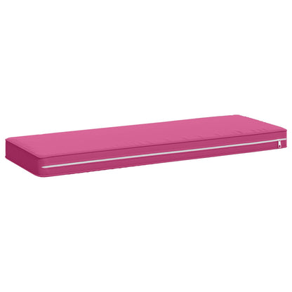 vidaXL 1-Piece Bench Cushion VUGHT 100% Polyester Pink 80 x 30 x 5 cm