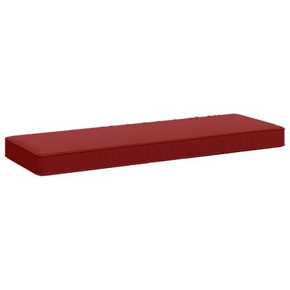 vidaXL 2-Piece Bench Cushions VUGHT 2 pcs 100% Polyester Wine Red