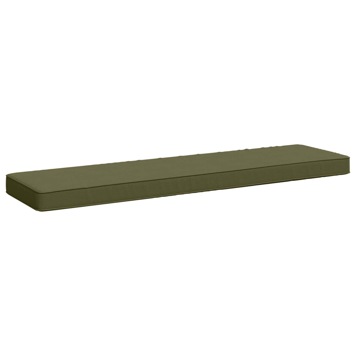vidaXL 2-Piece Bench Cushions VUGHT 2 pcs 100% Polyester Olive Green