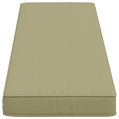 vidaXL 1-Piece Bench Cushion VUGHT 100% Polyester Light Green