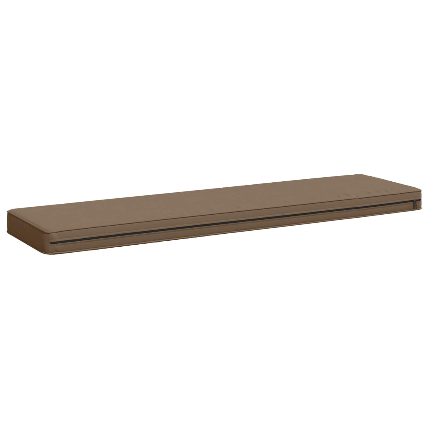 vidaXL 1-Piece Bench Cushion VUGHT 100% Polyester Taupe