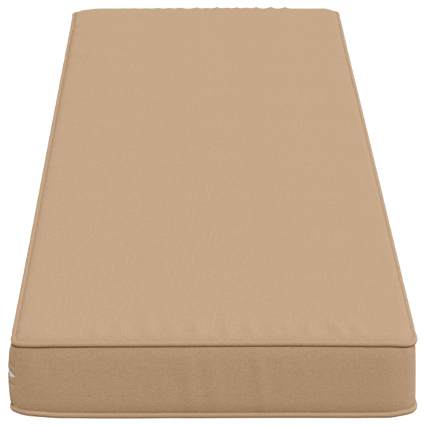 vidaXL 1-Piece Bench Cushion VUGHT 100% Polyester Sand 100 x 30 x 5 cm