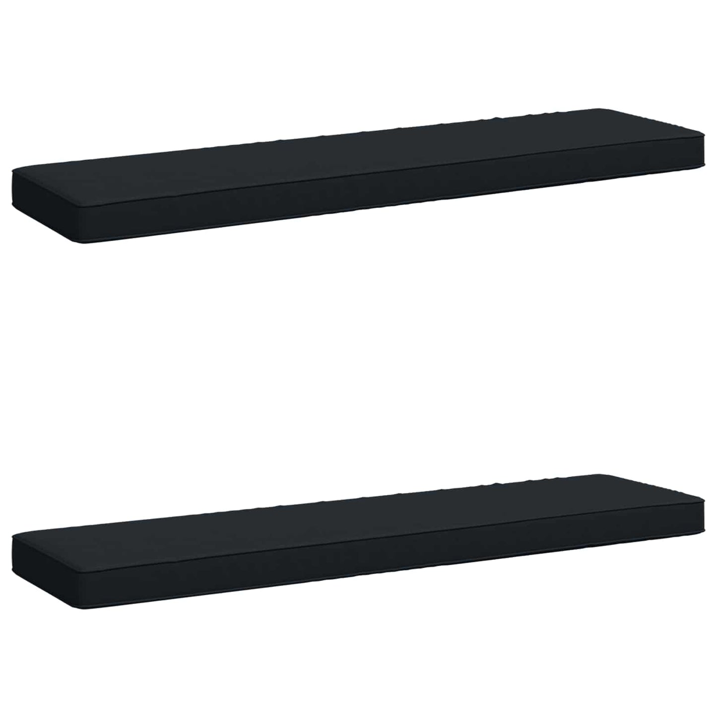 vidaXL 2-Piece Bench Cushions VUGHT 2 pcs 100% Polyester Dark Blue