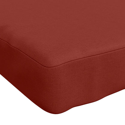 vidaXL 2-Piece Bench Cushions VUGHT 2 pcs 100% Polyester Red