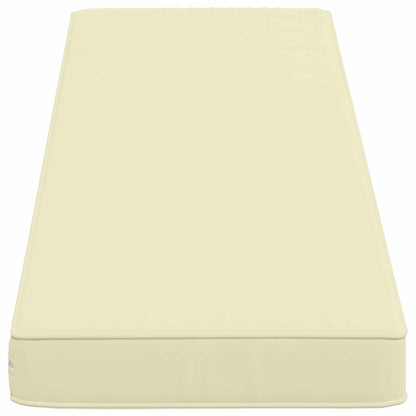 vidaXL 1-Piece Bench Cushion VUGHT 100% Polyester Cream