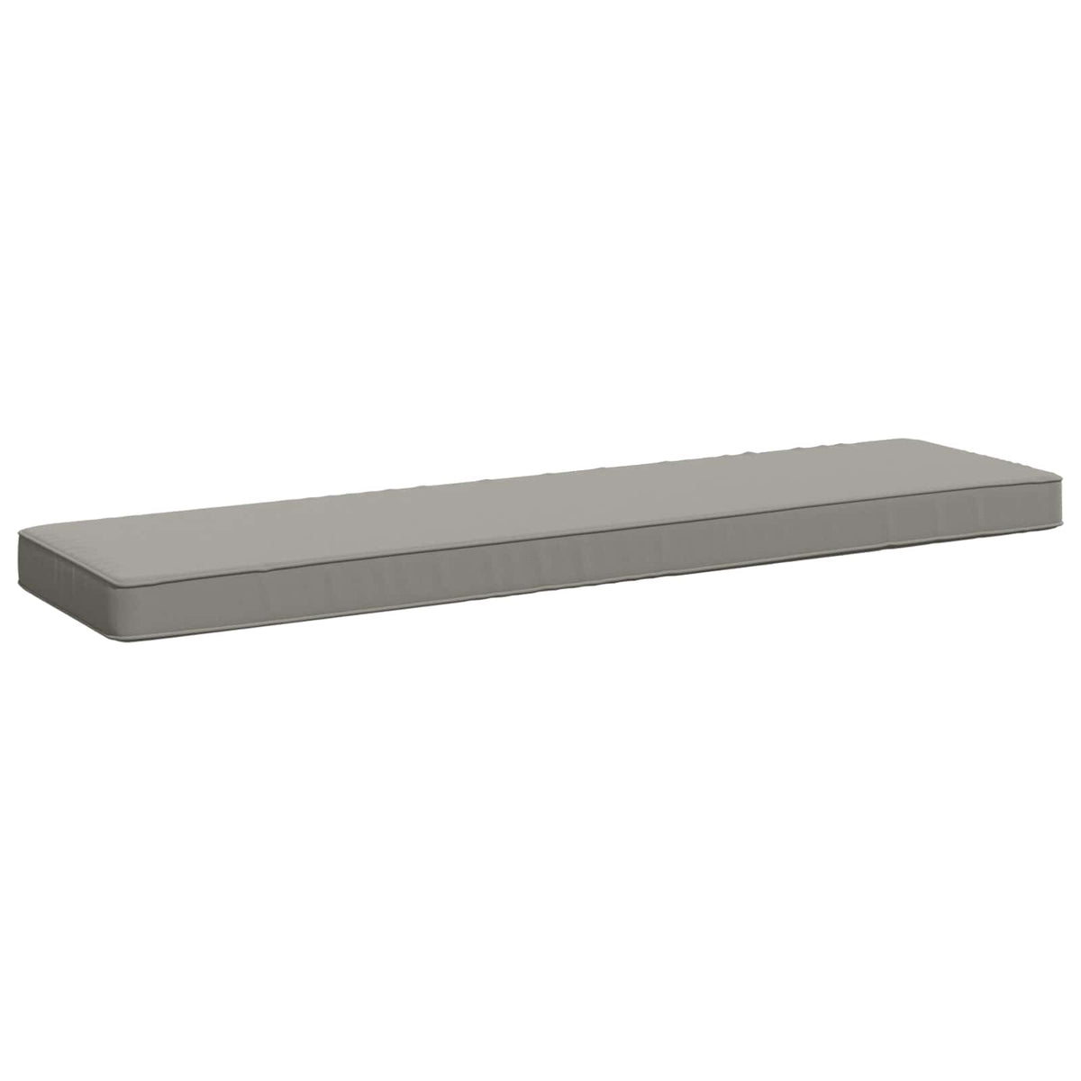 vidaXL 2-Piece Bench Cushions VUGHT 2 pcs 100% Polyester Grey
