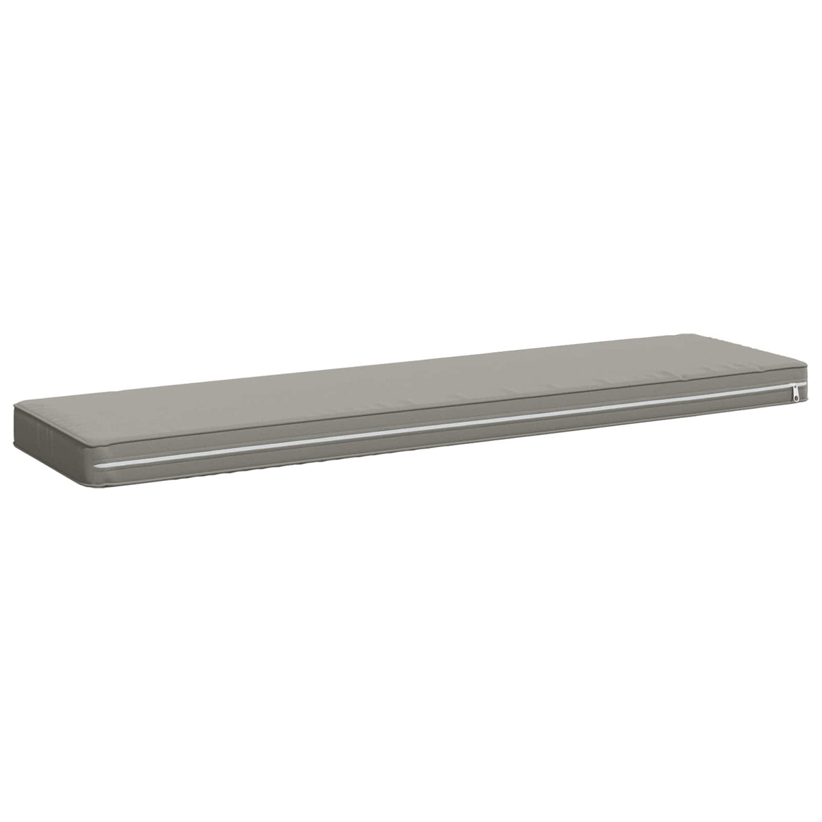 vidaXL 2-Piece Bench Cushions VUGHT 2 pcs 100% Polyester Grey
