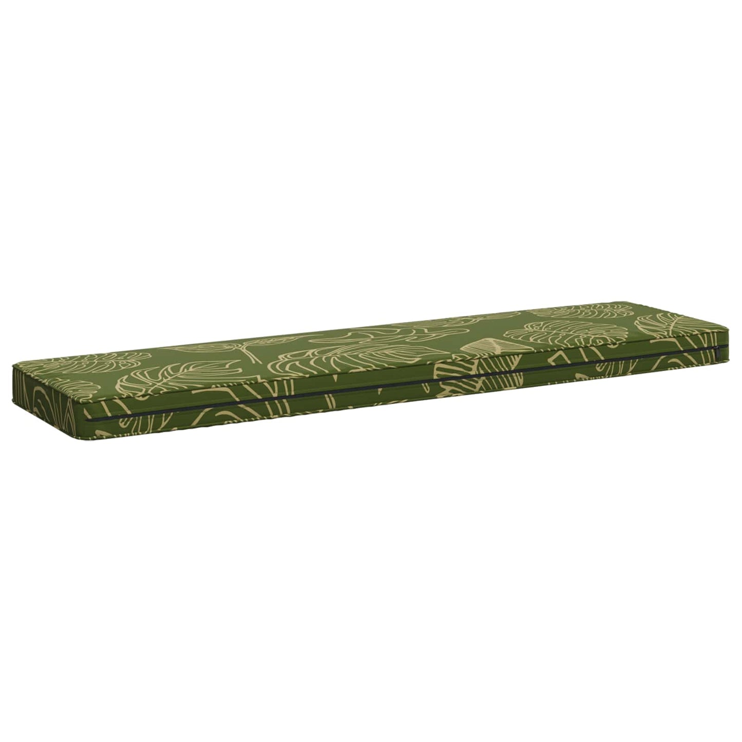 vidaXL 2-Piece Bench Cushions VUGHT 2 pcs 100% Polyester Leaf Design