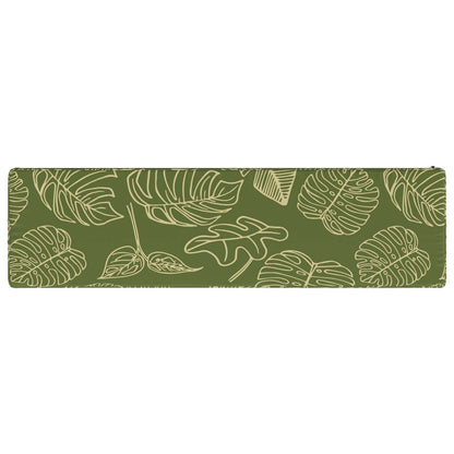 vidaXL 2-Piece Bench Cushions VUGHT 2 pcs 100% Polyester Leaf Design