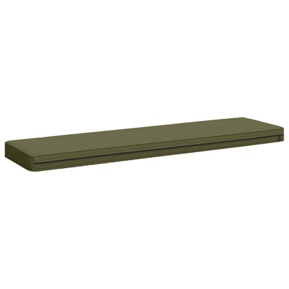 vidaXL 1-Piece Bench Cushion VUGHT 100% Polyester Olive Green