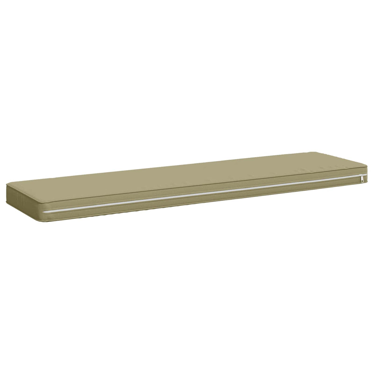 vidaXL 2-Piece Bench Cushions VUGHT 2 pcs 100% Polyester Light Green