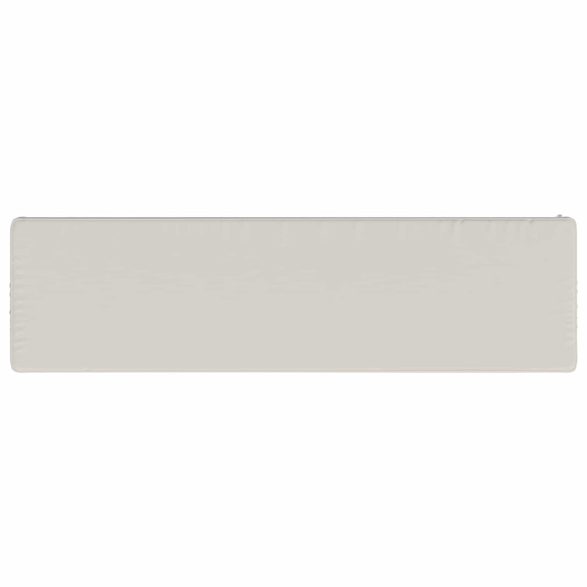 vidaXL 1-Piece Bench Cushion VUGHT 100% Polyester White