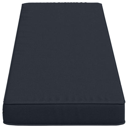 vidaXL 2-Piece Bench Cushions VUGHT 2 pcs 100% Polyester Dark Blue
