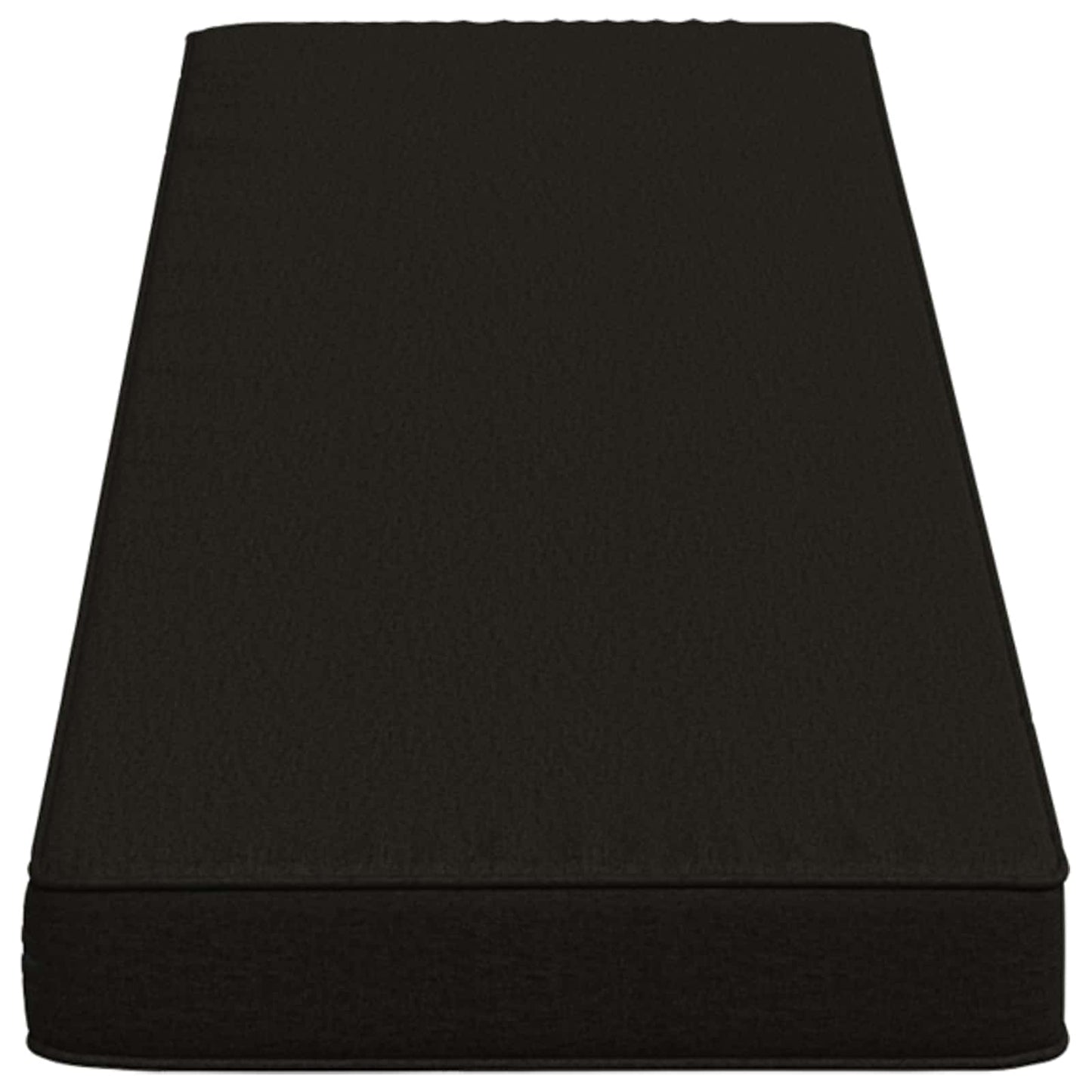 vidaXL 1-Piece Bench Cushion VUGHT 100% Polyester Black