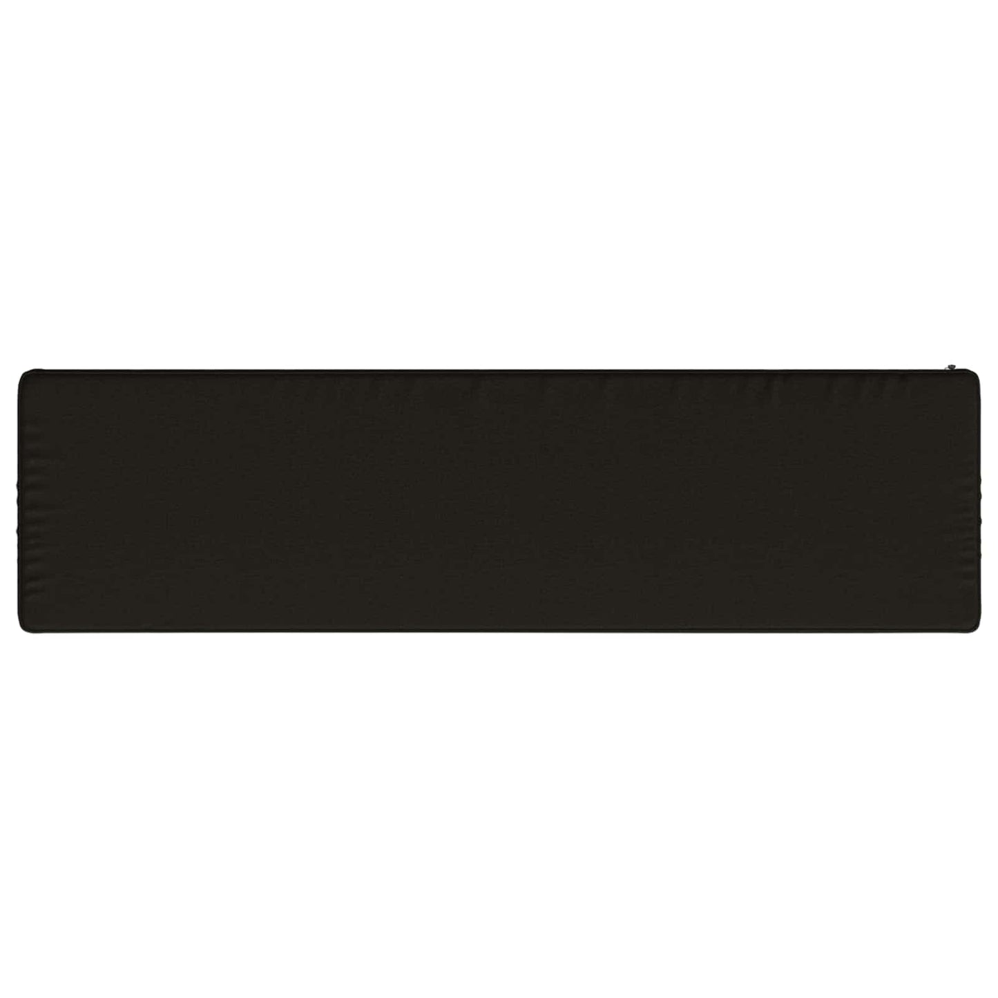 vidaXL 1-Piece Bench Cushion VUGHT 100% Polyester Black