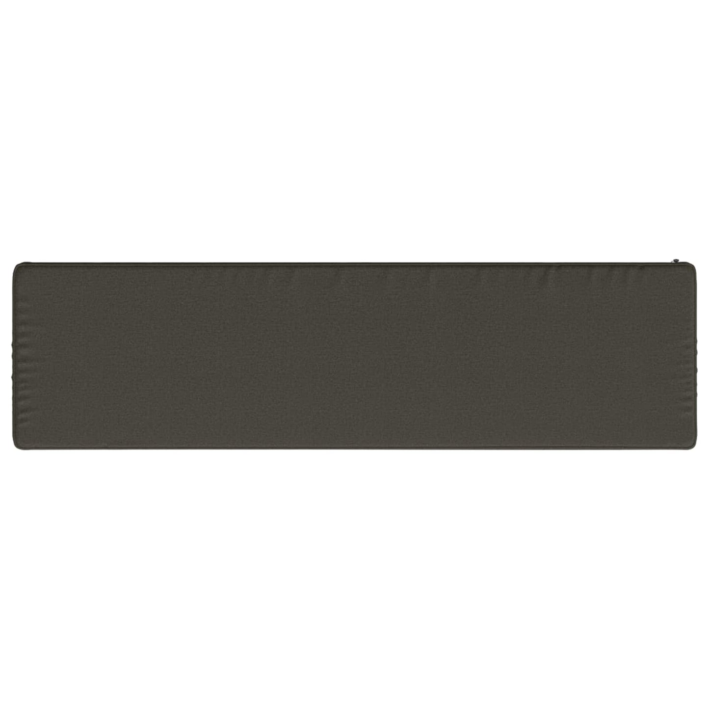 vidaXL 1-Piece Bench Cushion VUGHT 100% Polyester Anthracite