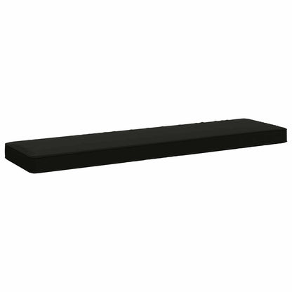 vidaXL 1-Piece Bench Cushion VUGHT 100% Polyester Black