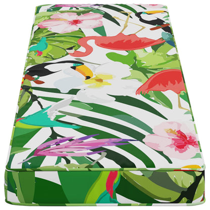 vidaXL 1-Piece Bench Cushion VUGHT 100% Polyester Multicolour