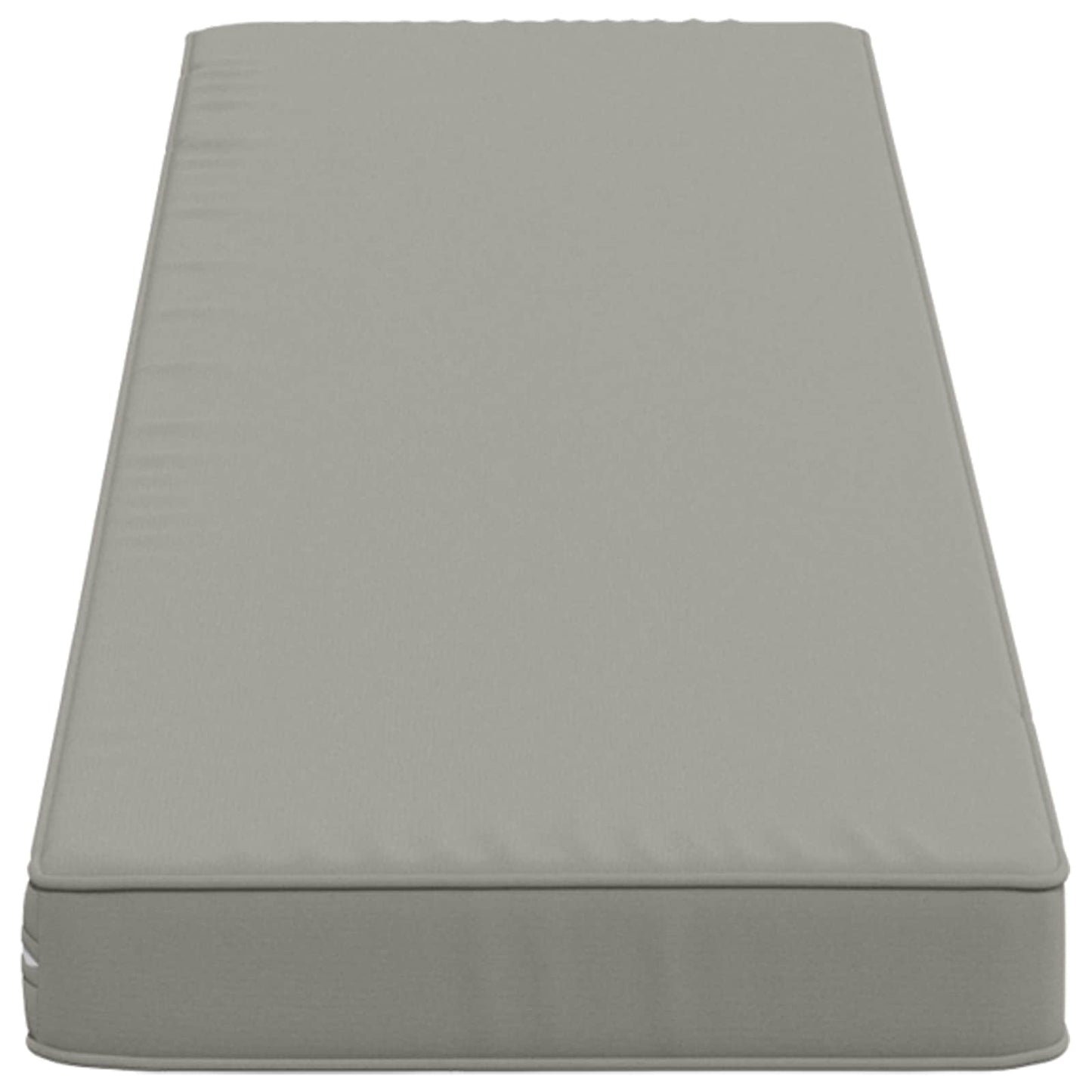 vidaXL 1-Piece Bench Cushion VUGHT 100% Polyester Grey 110 x 30 x 5 cm